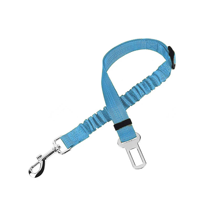 Adjustable Elastic Dog Car Seat Belt for Pet Safety During Travel